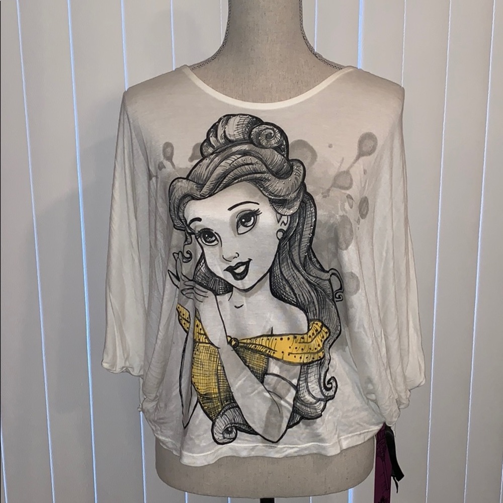 Disney Beauty & the Beast Princess Bell Shirt NWT